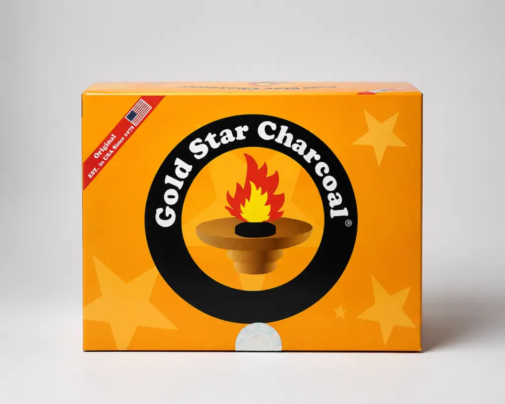 Gold Star Charcoal — Box